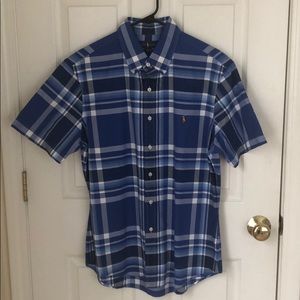 Short Sleeve Button Up Polo Ralph Lauren